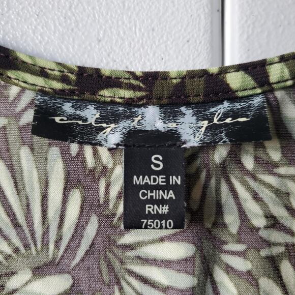 Y2K Babydoll Fairy Whimsy Dress Womens Small Floral Empire Waist Stretch Boho - Picture 4 of 10